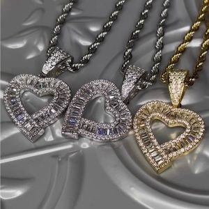 18k gold plated heart necklace